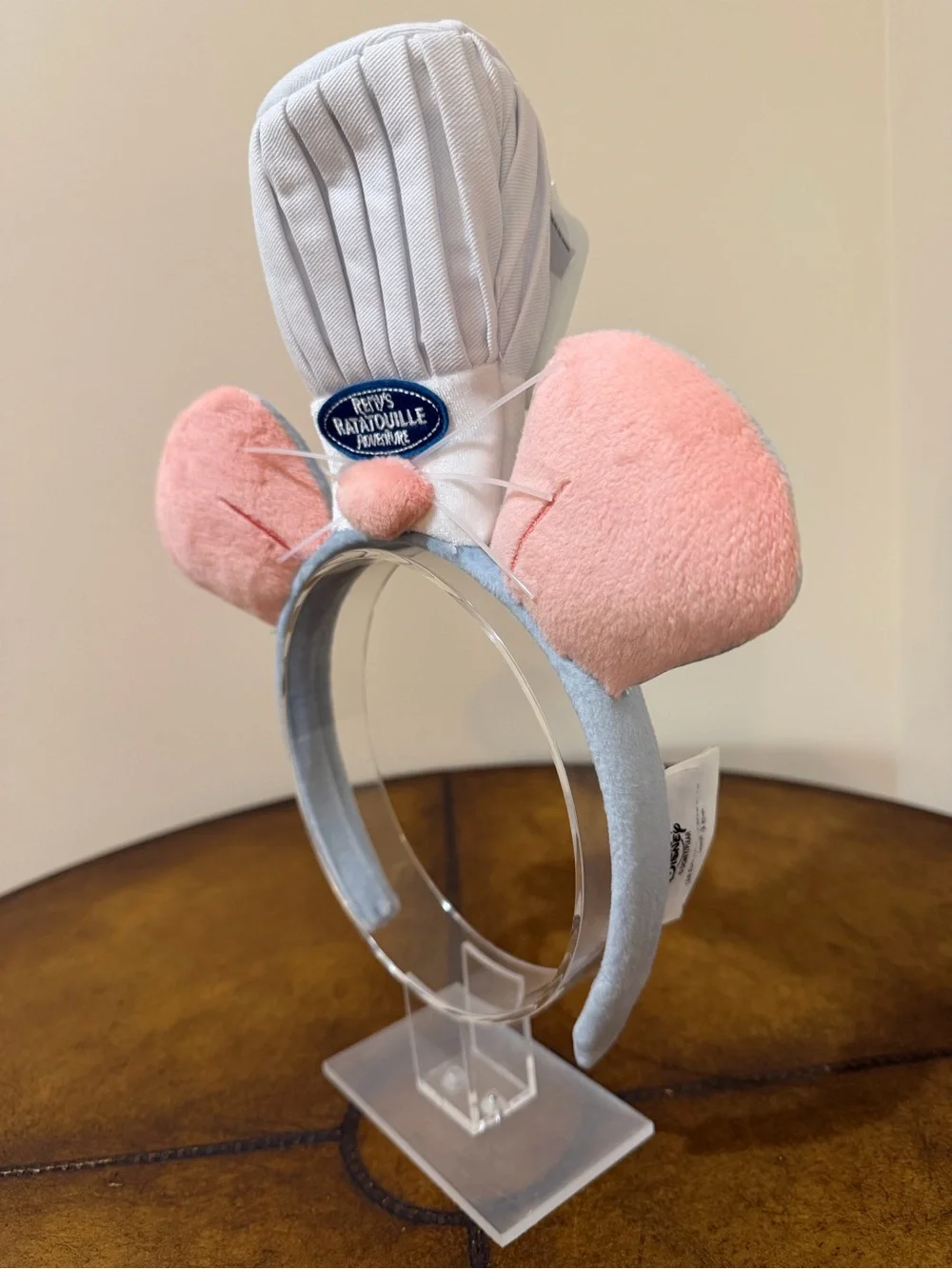 NEW DISNEY EPCOT FRANCE REMY’S RATATOUILE EARS HEADBAND CHEFS HAT WHISKERS 👨‍🍳